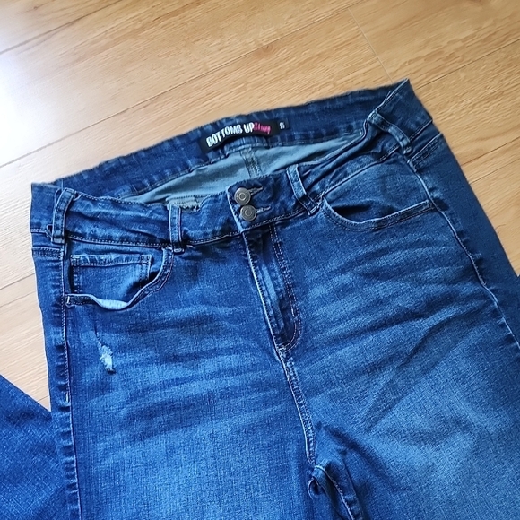 Midnight Blue High Waist Skinny Jeans - Picture 3 of 5
